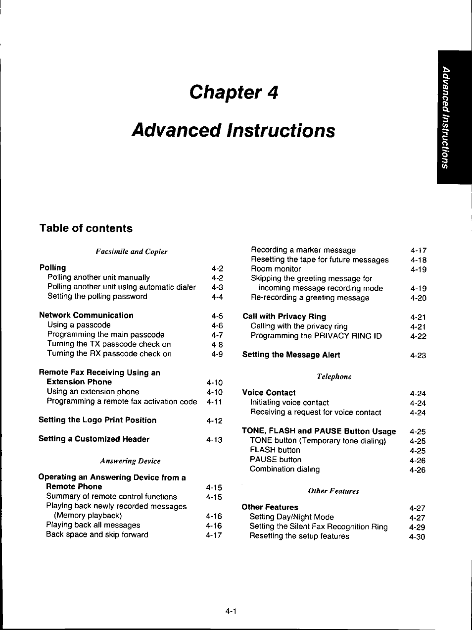 Panasonic KX-F160 User Manual | Page 67 / 124