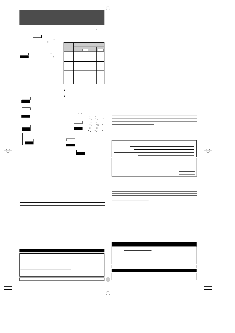 Specifications, Product service, Panasonic portable audio products limited warranty | Panasonic SL-J910 User Manual | Page 3 / 6