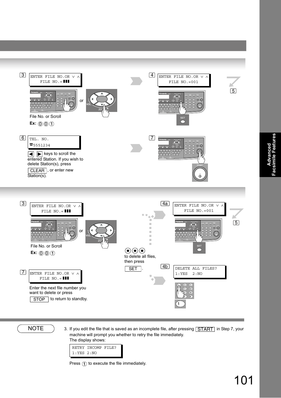 Panasonic DP-180 User Manual | Page 101 / 194
