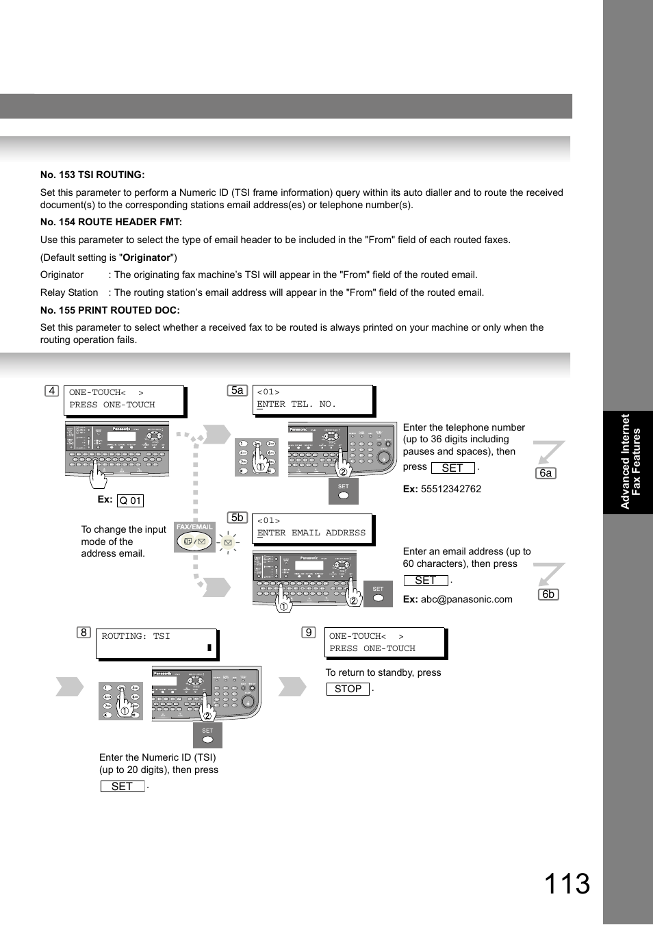 Panasonic DP-180 User Manual | Page 113 / 194