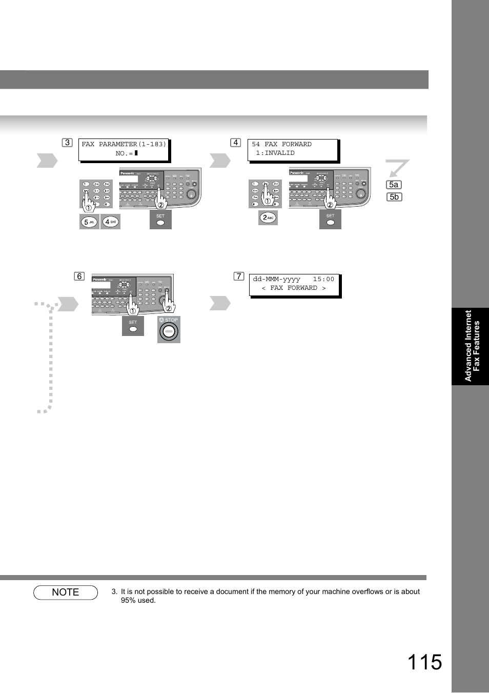 Panasonic DP-180 User Manual | Page 115 / 194