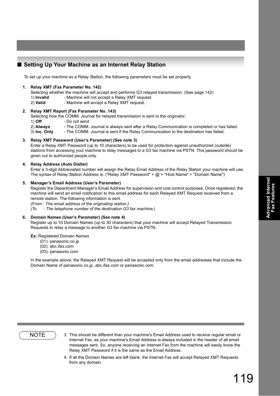 Panasonic DP-180 User Manual | Page 119 / 194