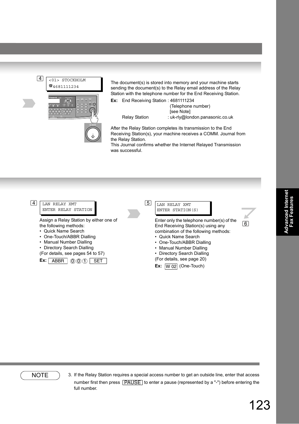 Panasonic DP-180 User Manual | Page 123 / 194