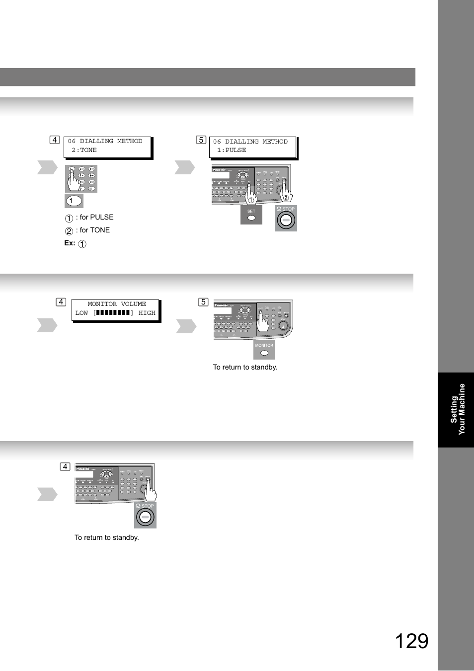 Panasonic DP-180 User Manual | Page 129 / 194