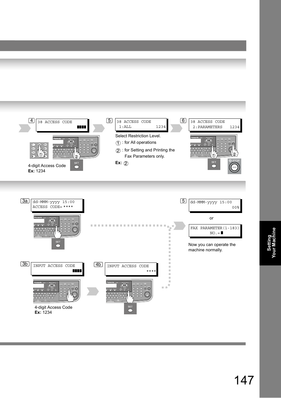 Panasonic DP-180 User Manual | Page 147 / 194