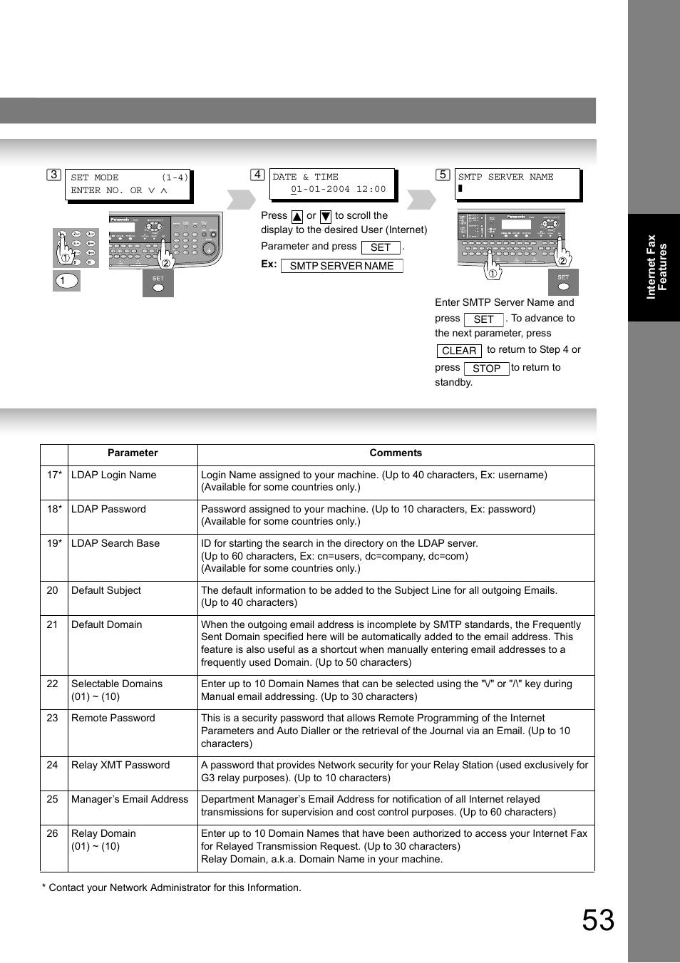 Panasonic DP-180 User Manual | Page 53 / 194