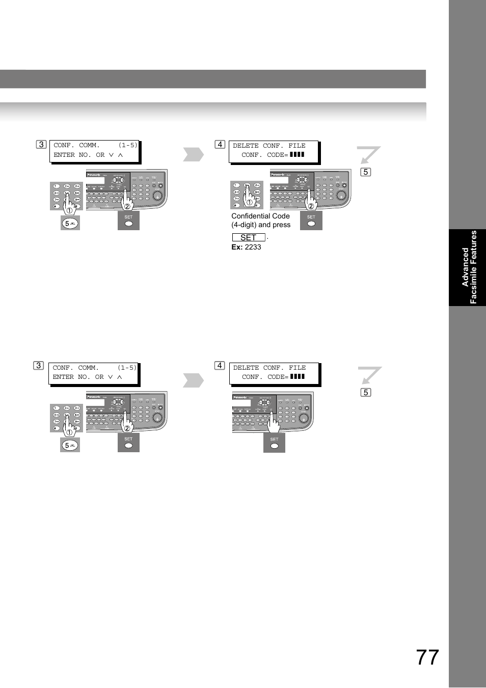 Panasonic DP-180 User Manual | Page 77 / 194