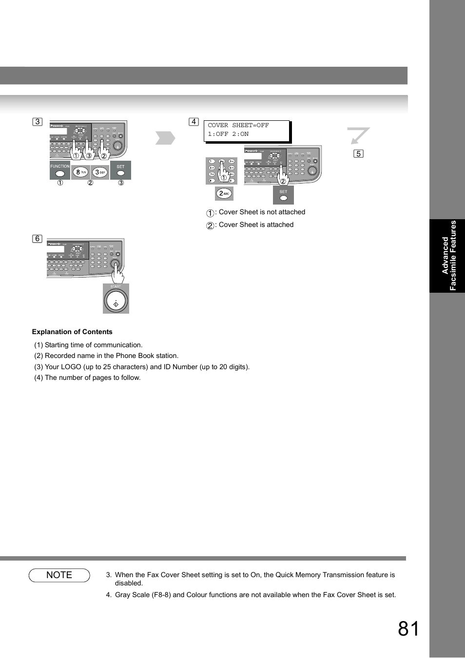 Panasonic DP-180 User Manual | Page 81 / 194