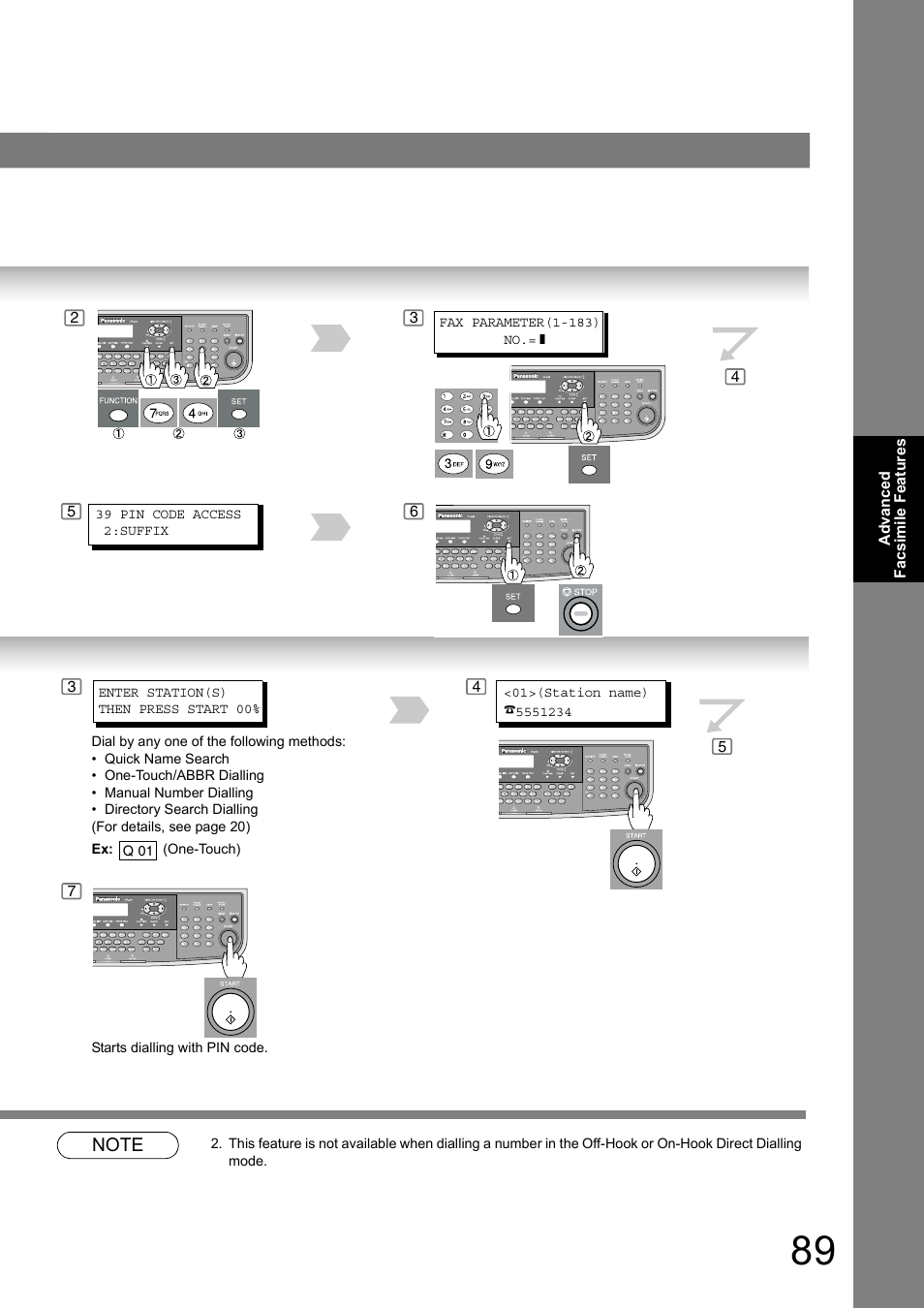 Panasonic DP-180 User Manual | Page 89 / 194