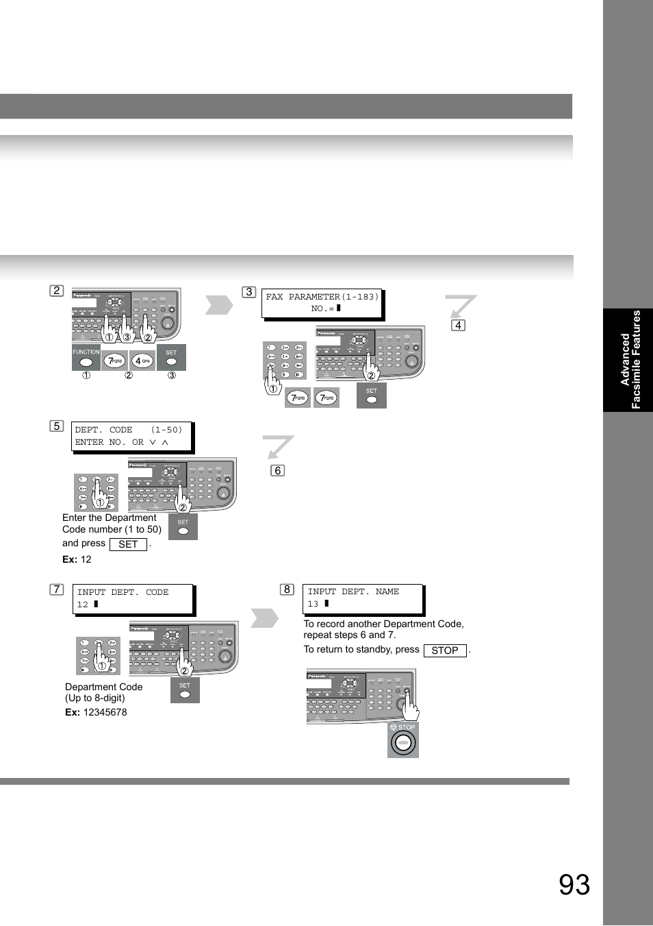 Panasonic DP-180 User Manual | Page 93 / 194