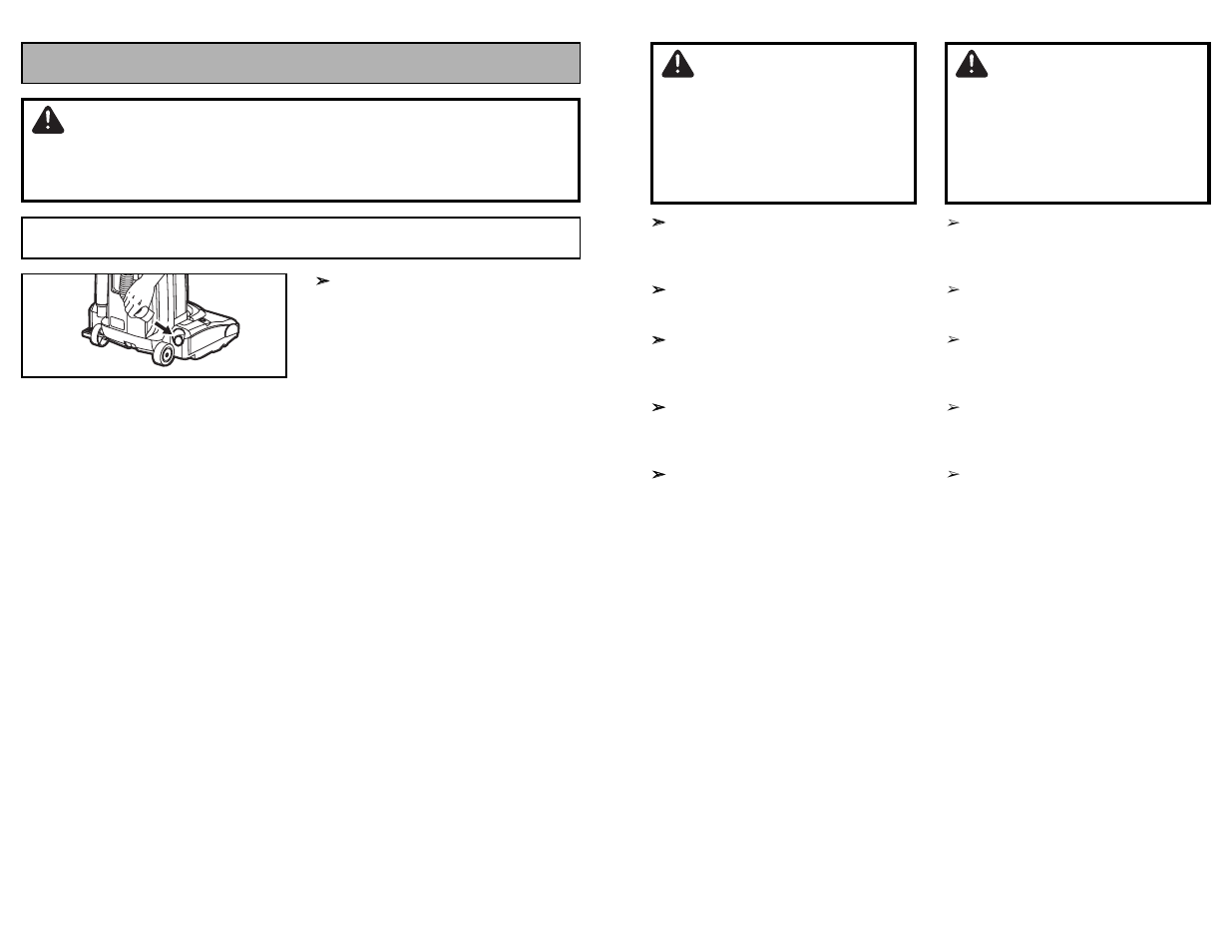 Assembly, Attaching hose, Warning | Advertencia, Avertissement | Panasonic MC-UG693 User Manual | Page 12 / 76