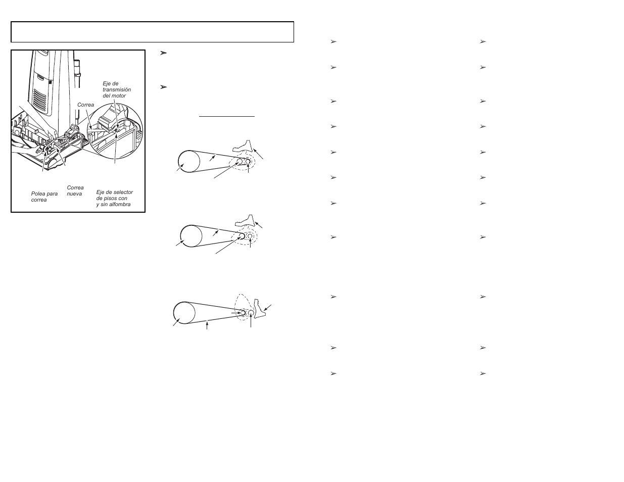 Replacing belt | Panasonic MC-UG693 User Manual | Page 52 / 76