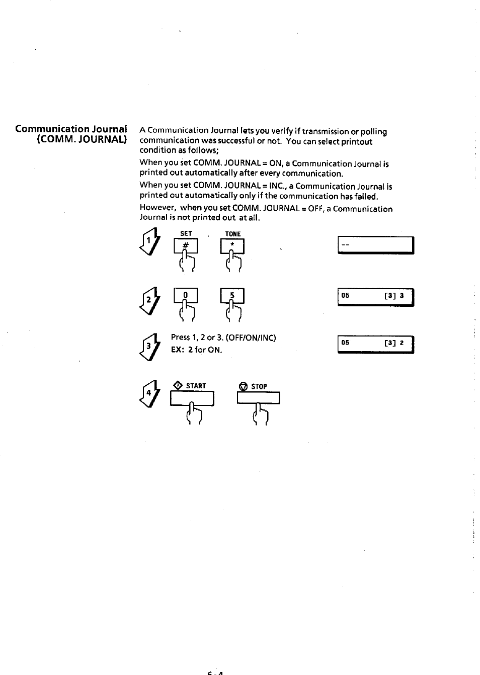 Panasonic Panafax UF-311 User Manual | Page 51 / 75