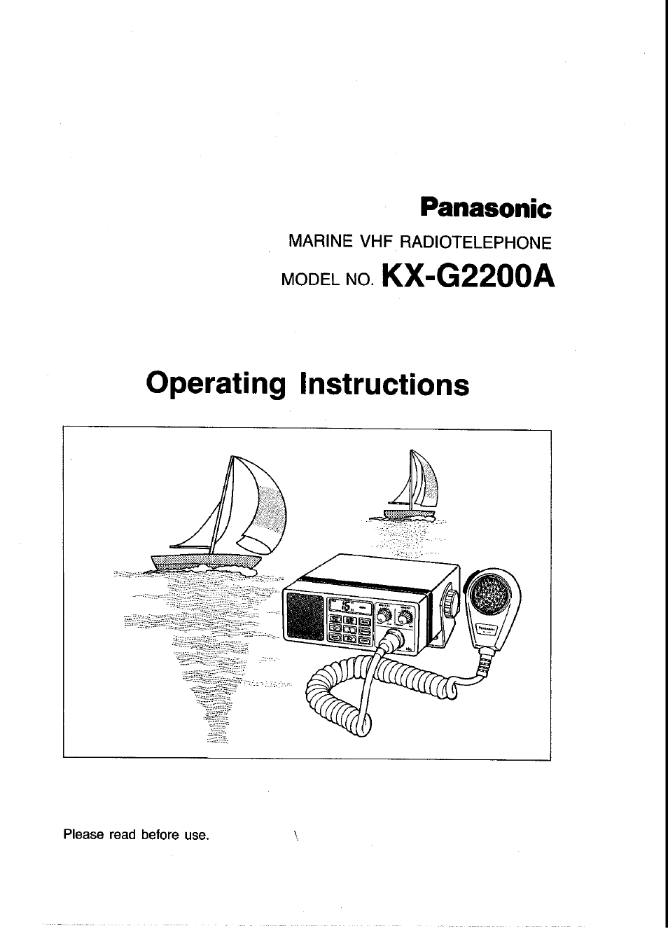 Panasonic KX-G2200A User Manual | 36 pages