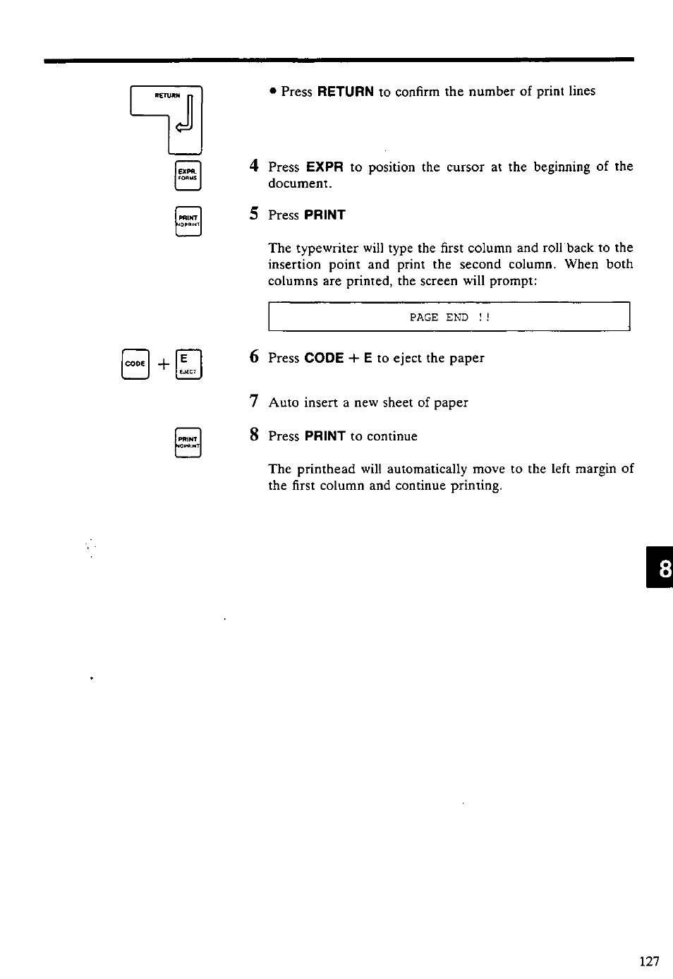 Panasonic KX-E4500 User Manual | Page 137 / 252