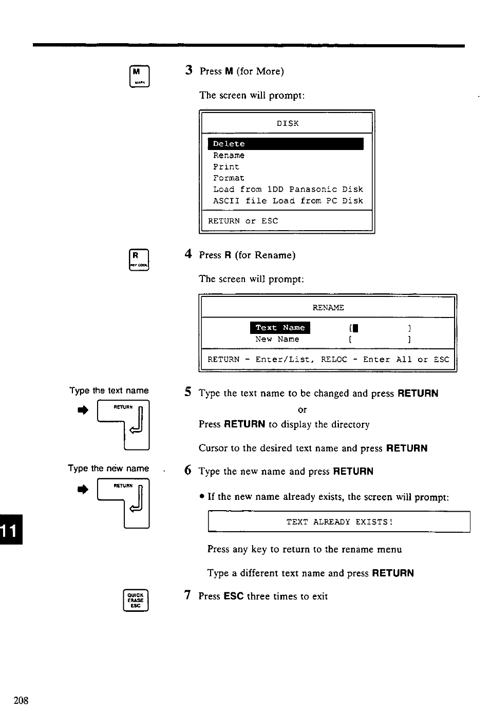 Panasonic KX-E4500 User Manual | Page 218 / 252