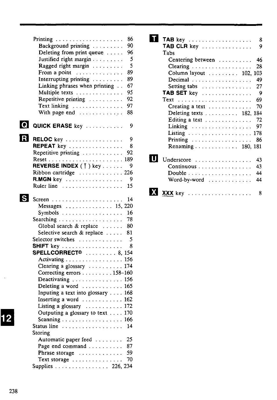 Panasonic KX-E4500 User Manual | Page 248 / 252