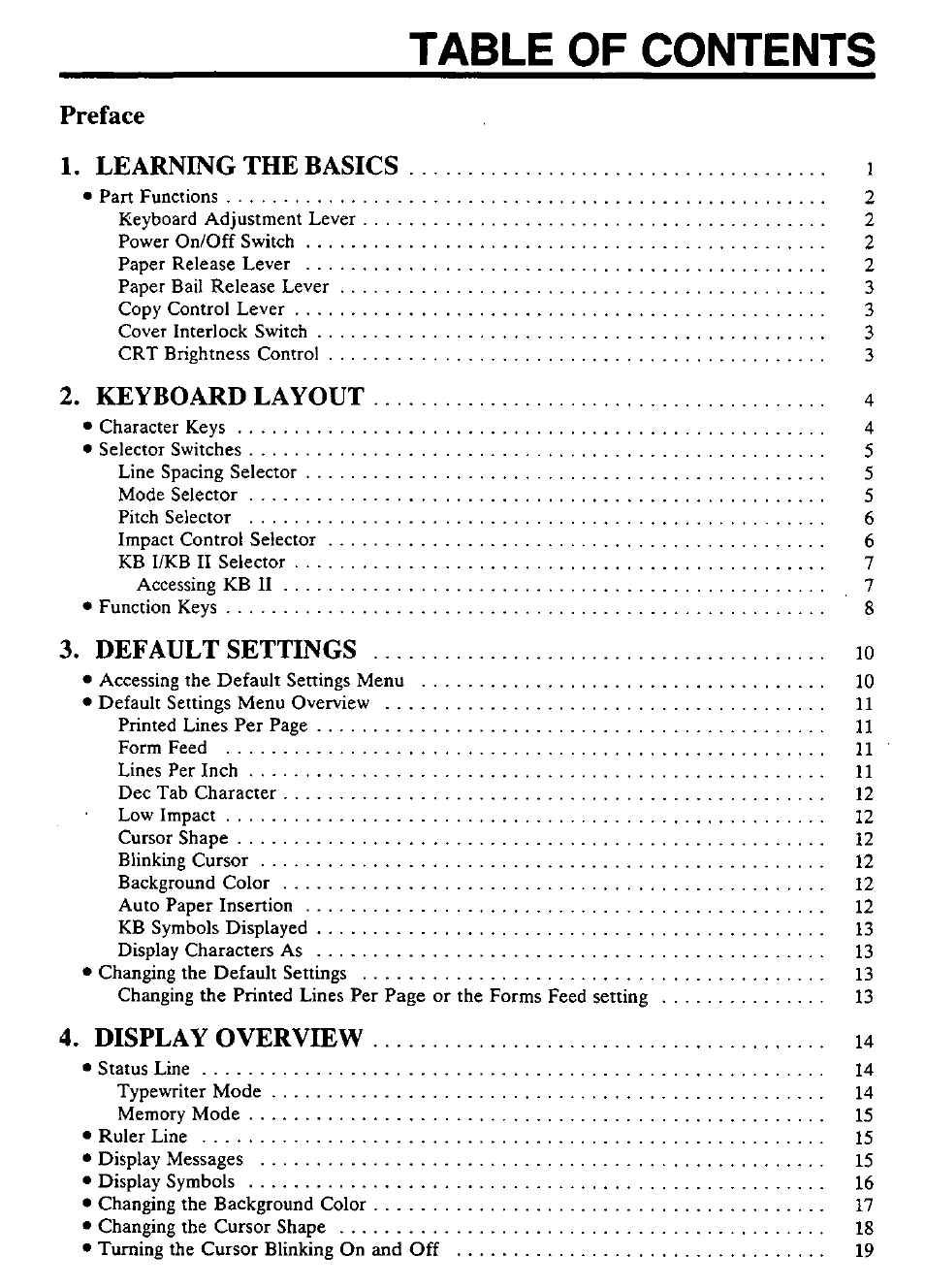 Panasonic KX-E4500 User Manual | Page 4 / 252