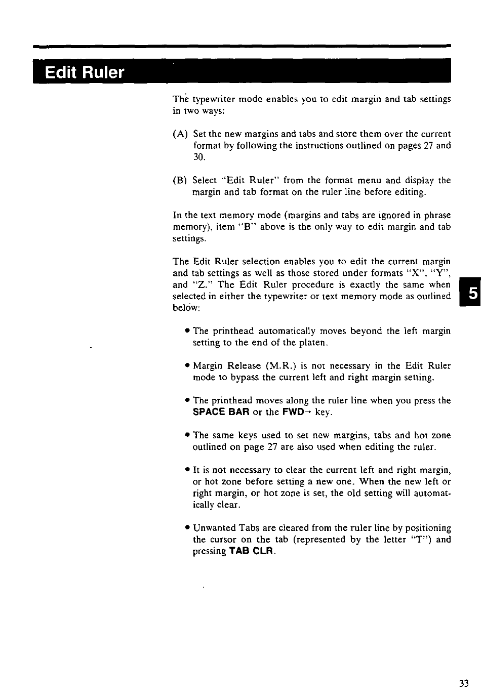 Edit ruler | Panasonic KX-E4500 User Manual | Page 43 / 252