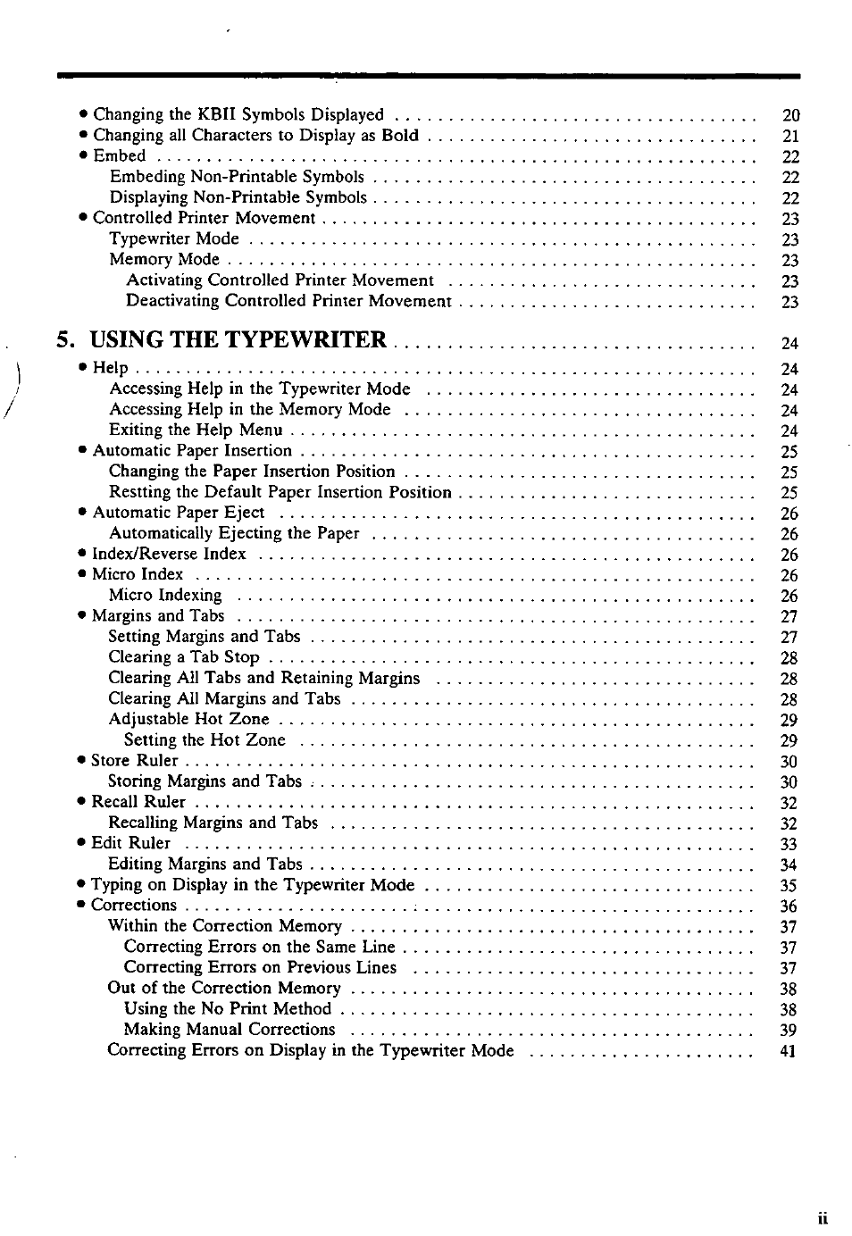Panasonic KX-E4500 User Manual | Page 5 / 252