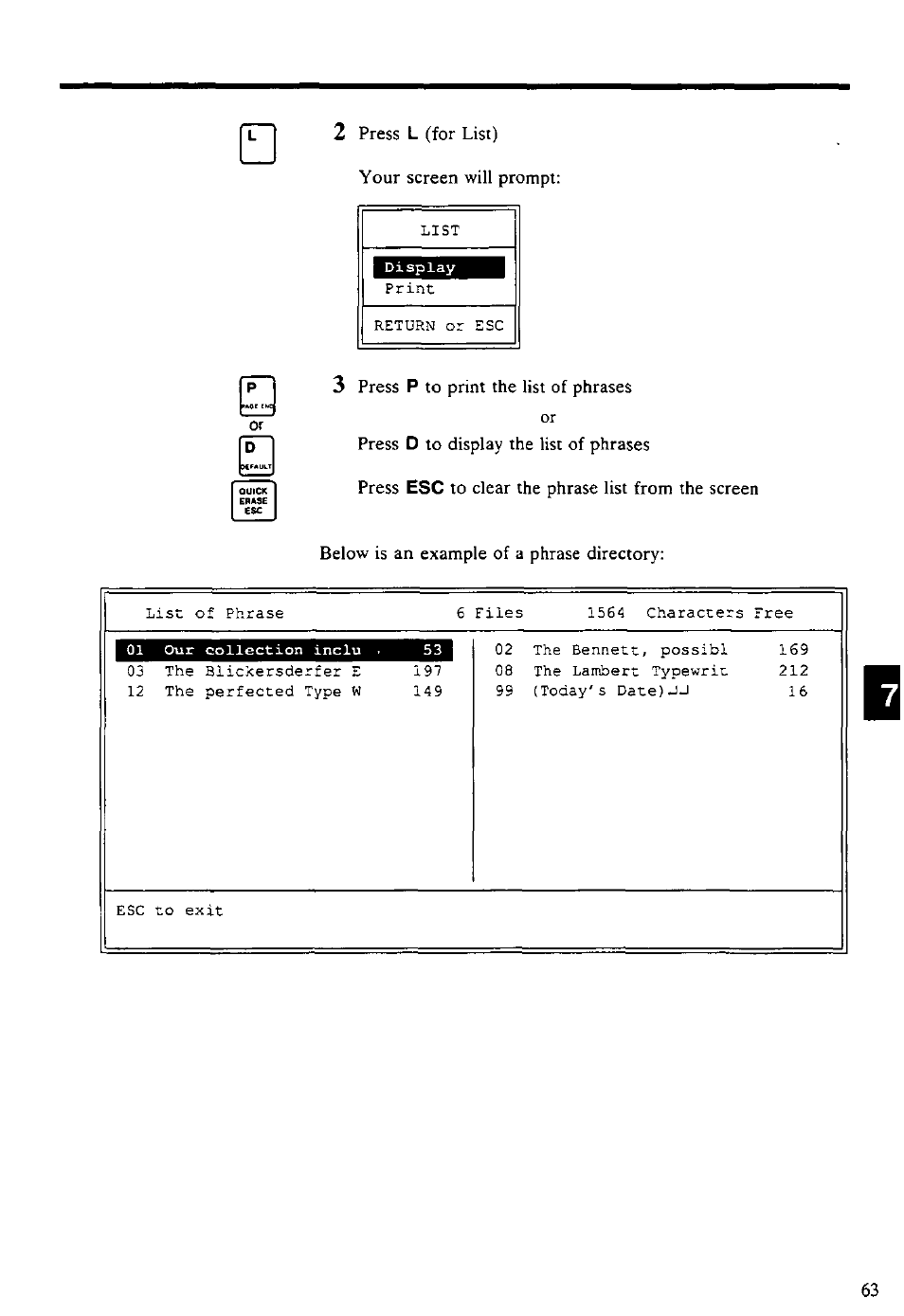 Panasonic KX-E4500 User Manual | Page 73 / 252