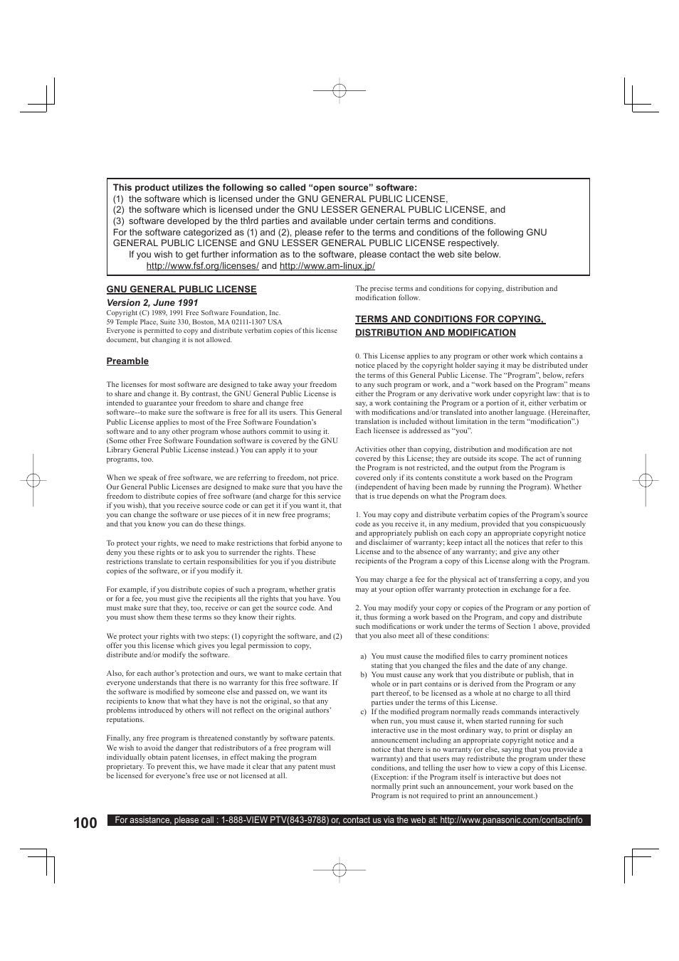 Panasonic PT 60LCX63 User Manual | Page 100 / 108