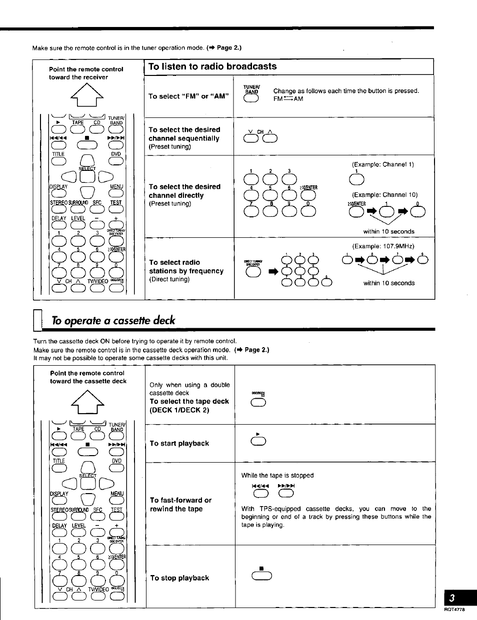 Ooo о о) о о п о, О о о, Oooo | O o o о, O s s, Dddh бсьбб, O czd o, O o o | Panasonic EUR646494 User Manual | Page 3 / 8