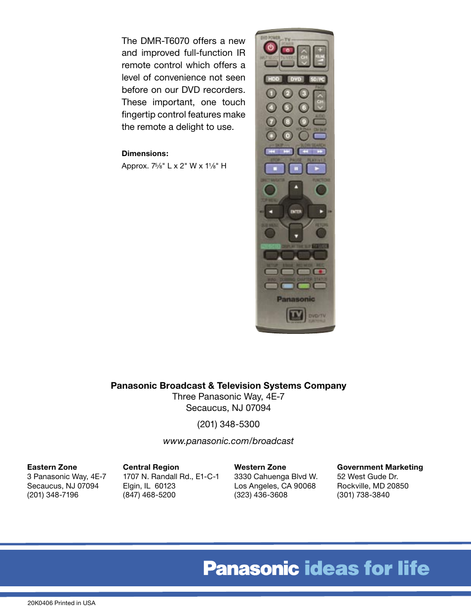 Panasonic DMR-T6070 User Manual | Page 4 / 4