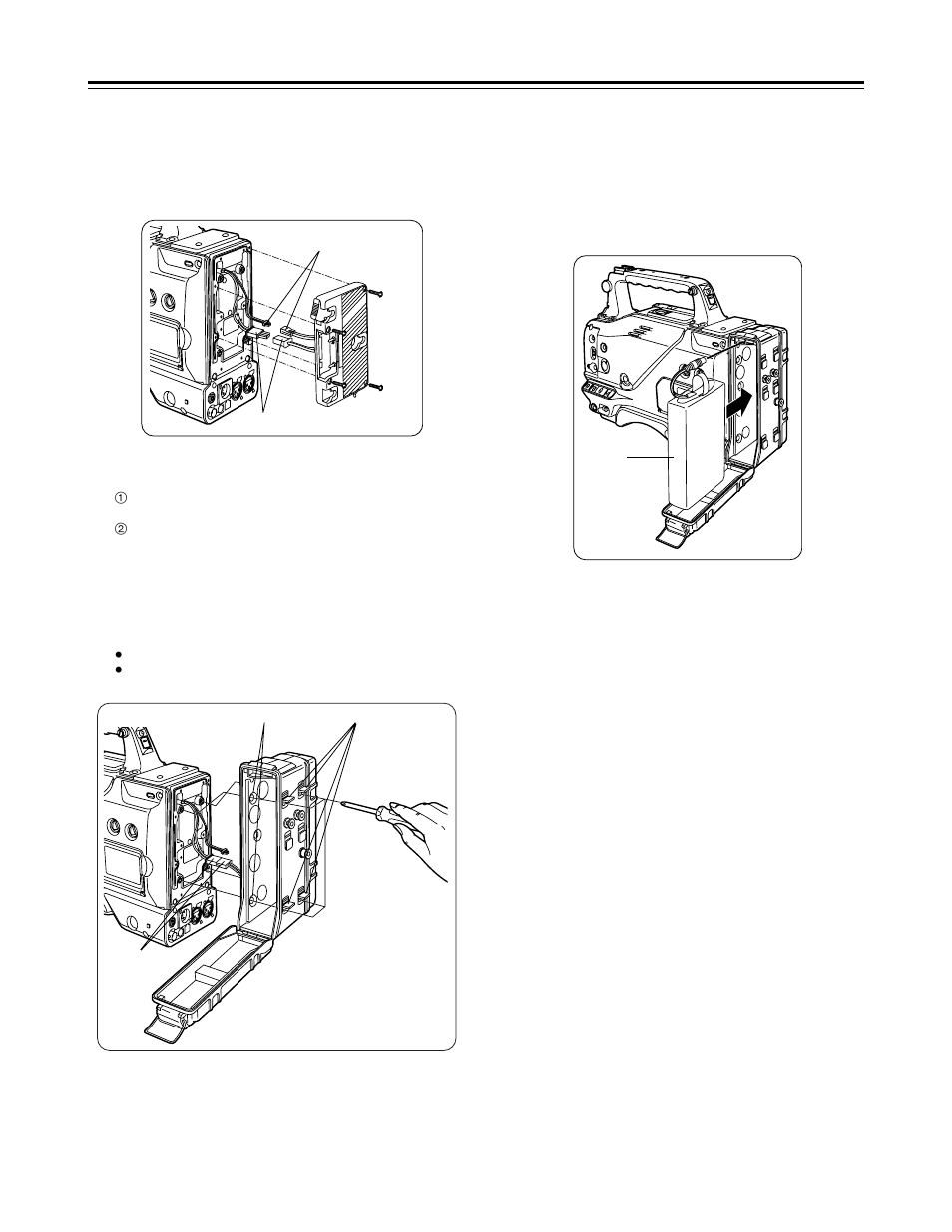 Preparation, Using the au-bp402 battery pack made by panasonic | Panasonic AJ-D410A User Manual | Page 10 / 46