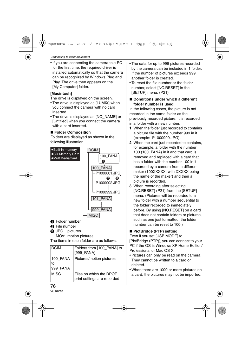 Panasonic DMC-LS2 User Manual | Page 76 / 104