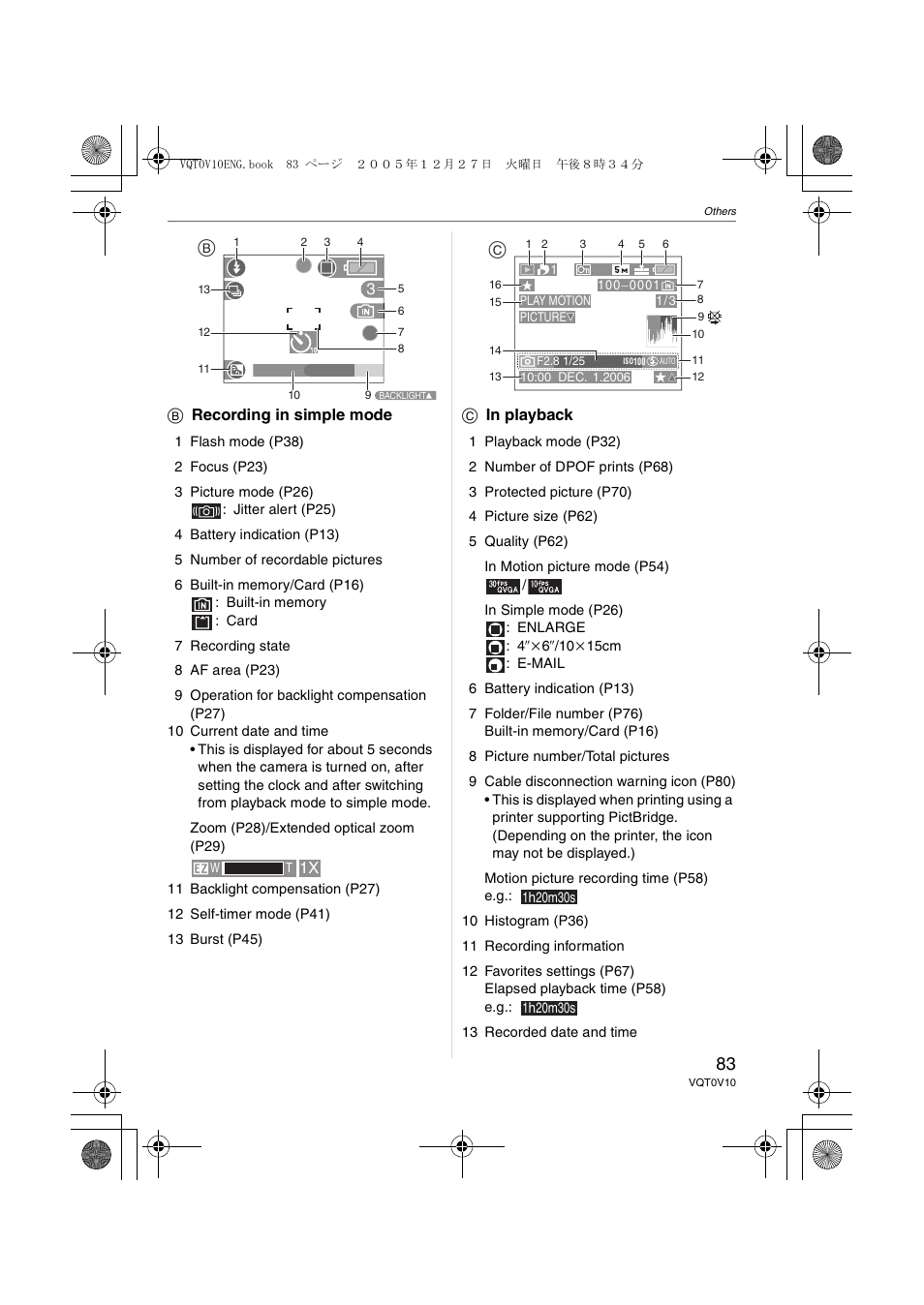 Panasonic DMC-LS2 User Manual | Page 83 / 104