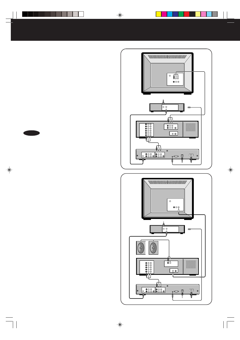 Advanced connections, Continued) | Panasonic PV-HS3000 User Manual | Page 12 / 60