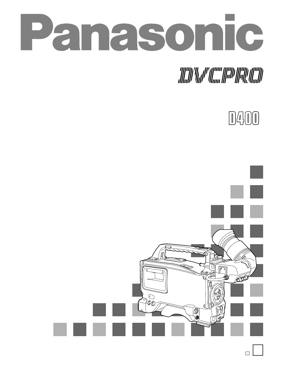 Panasonic AJ-D400 User Manual | 128 pages