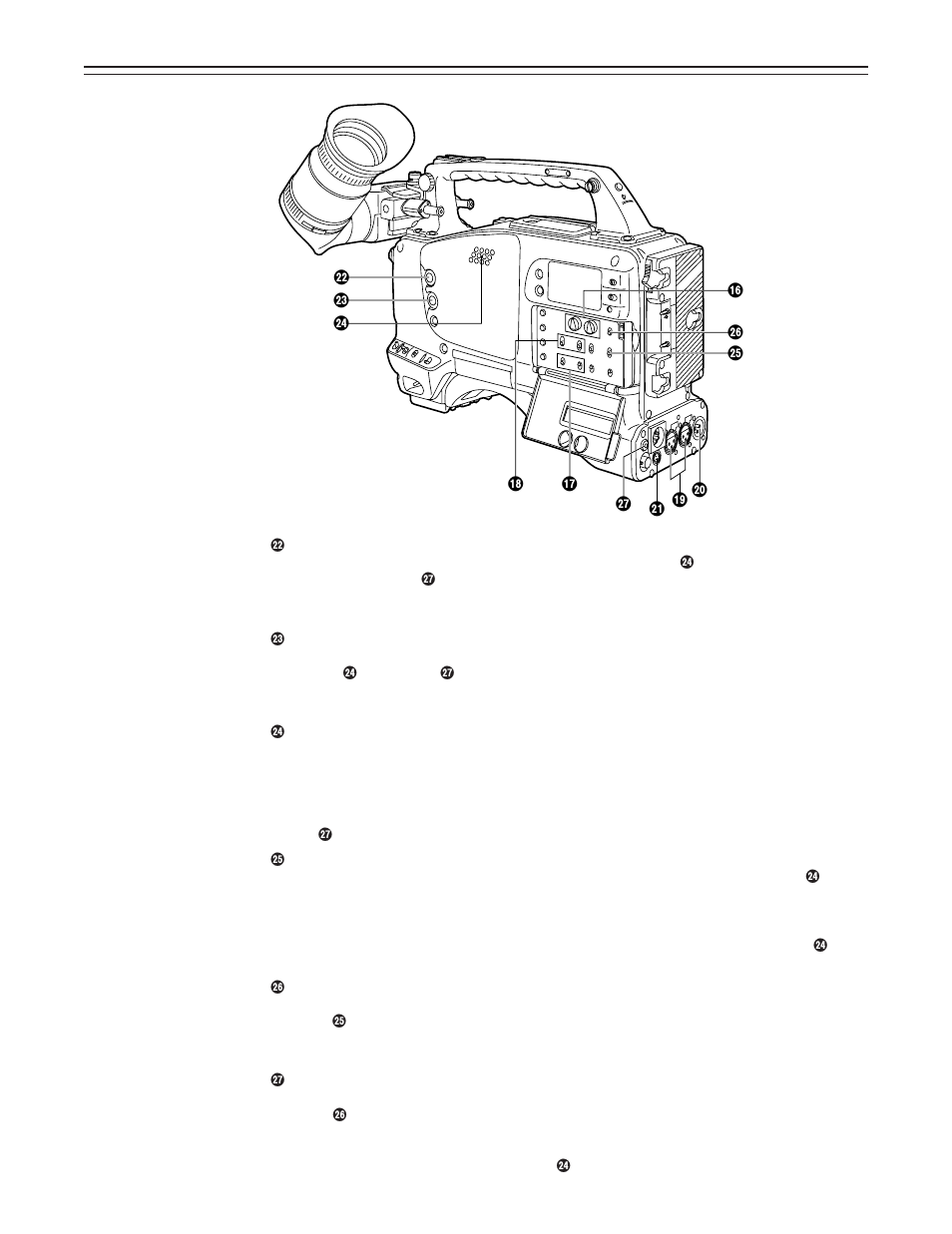 Controls and their functions | Panasonic AJ-D400 User Manual | Page 13 / 128
