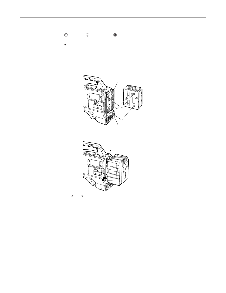 23 – power supply, Using an anton bauer battery pack | Panasonic AJ-D400 User Manual | Page 23 / 128