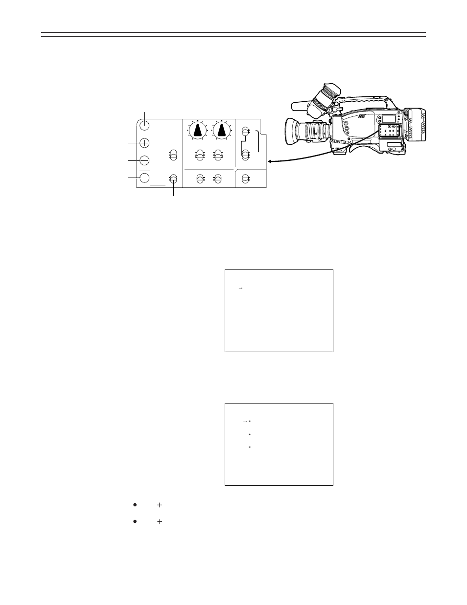 Basic setting menu operations | Panasonic AJ-D400 User Manual | Page 47 / 128