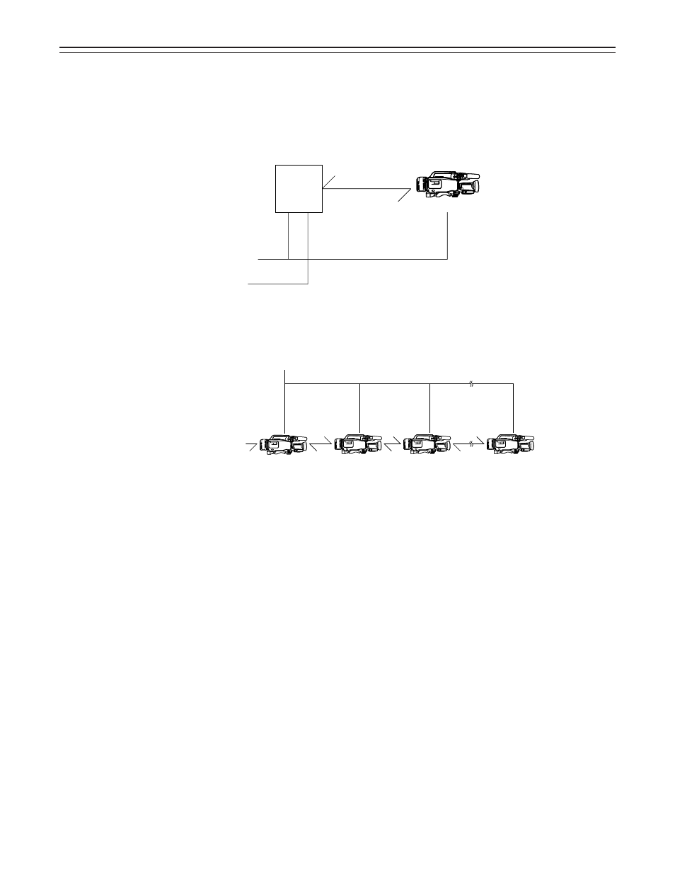77 – setting the time data, Locking the time code to an external source, Example of connections for external locking | Panasonic AJ-D400 User Manual | Page 77 / 128