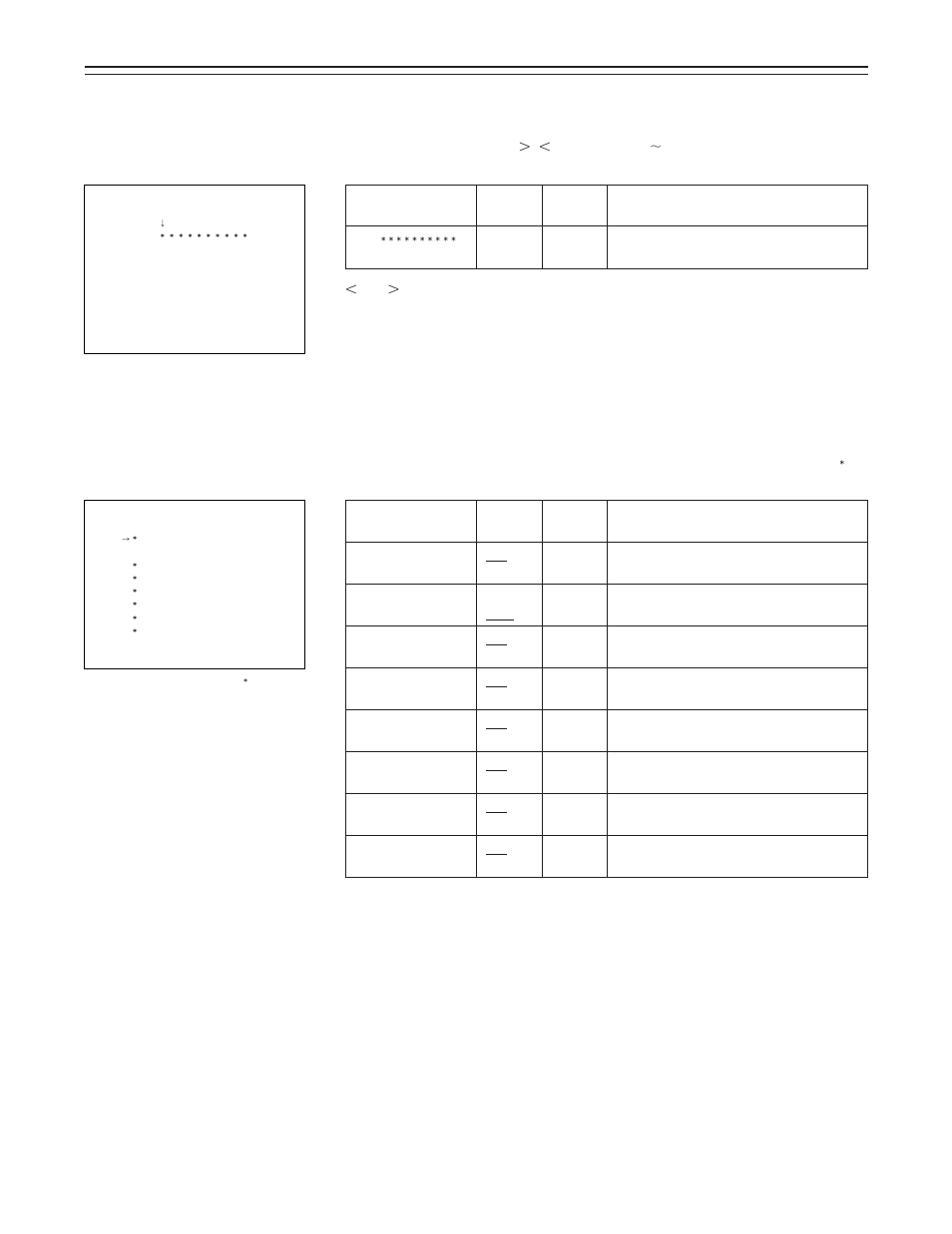 96 – setting menu screens, Camera id screen, Shutter speed screen | Panasonic AJ-D400 User Manual | Page 96 / 128