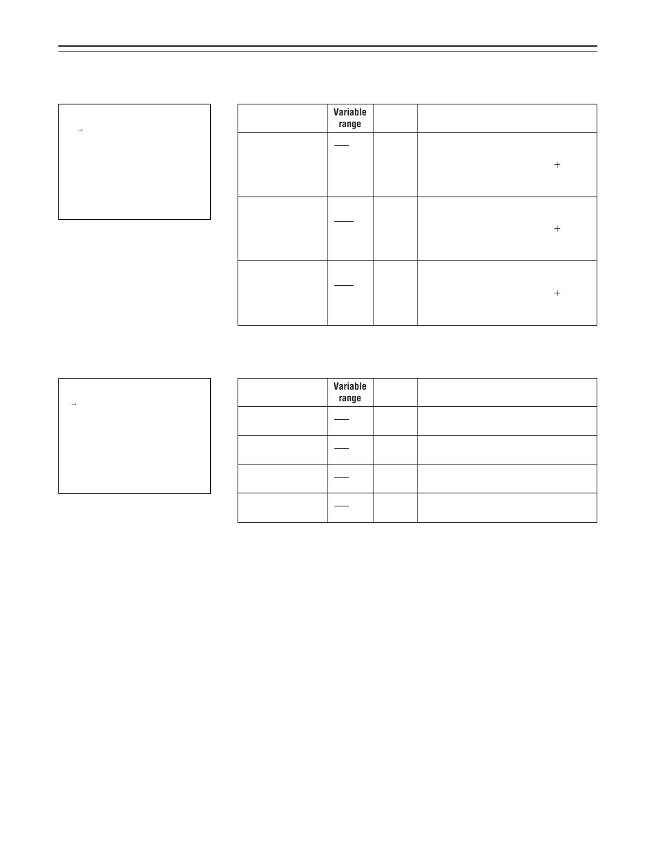 98 – setting menu screens, Main function screen, Batt/tape alarm screen | Panasonic AJ-D400 User Manual | Page 98 / 128