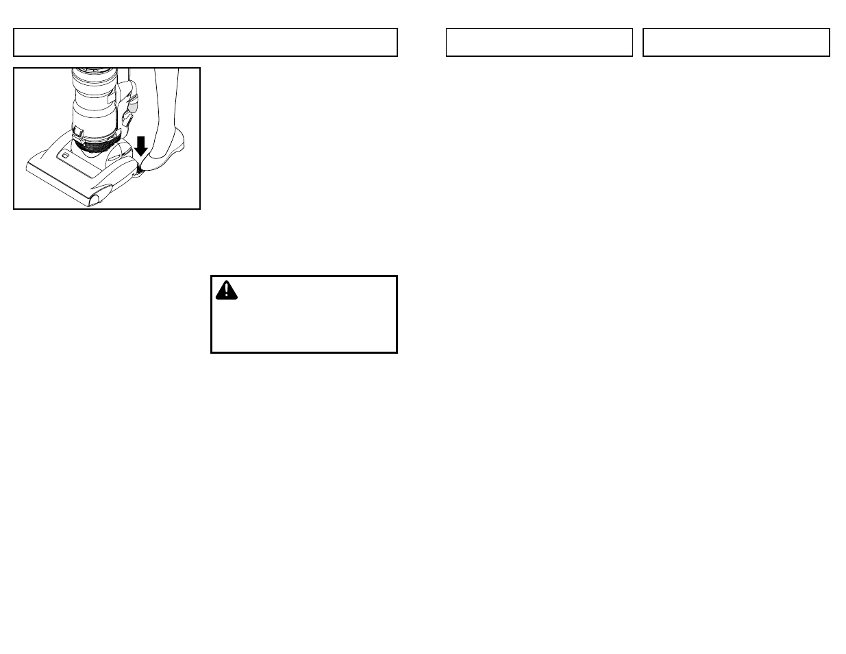 Body release, Caution | Panasonic MC-UL975 User Manual | Page 24 / 64