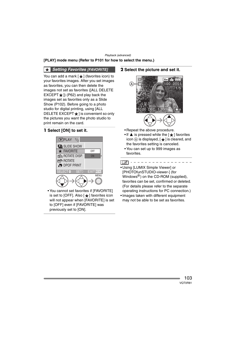 Panasonic DMC-FZ30PP User Manual | Page 103 / 148