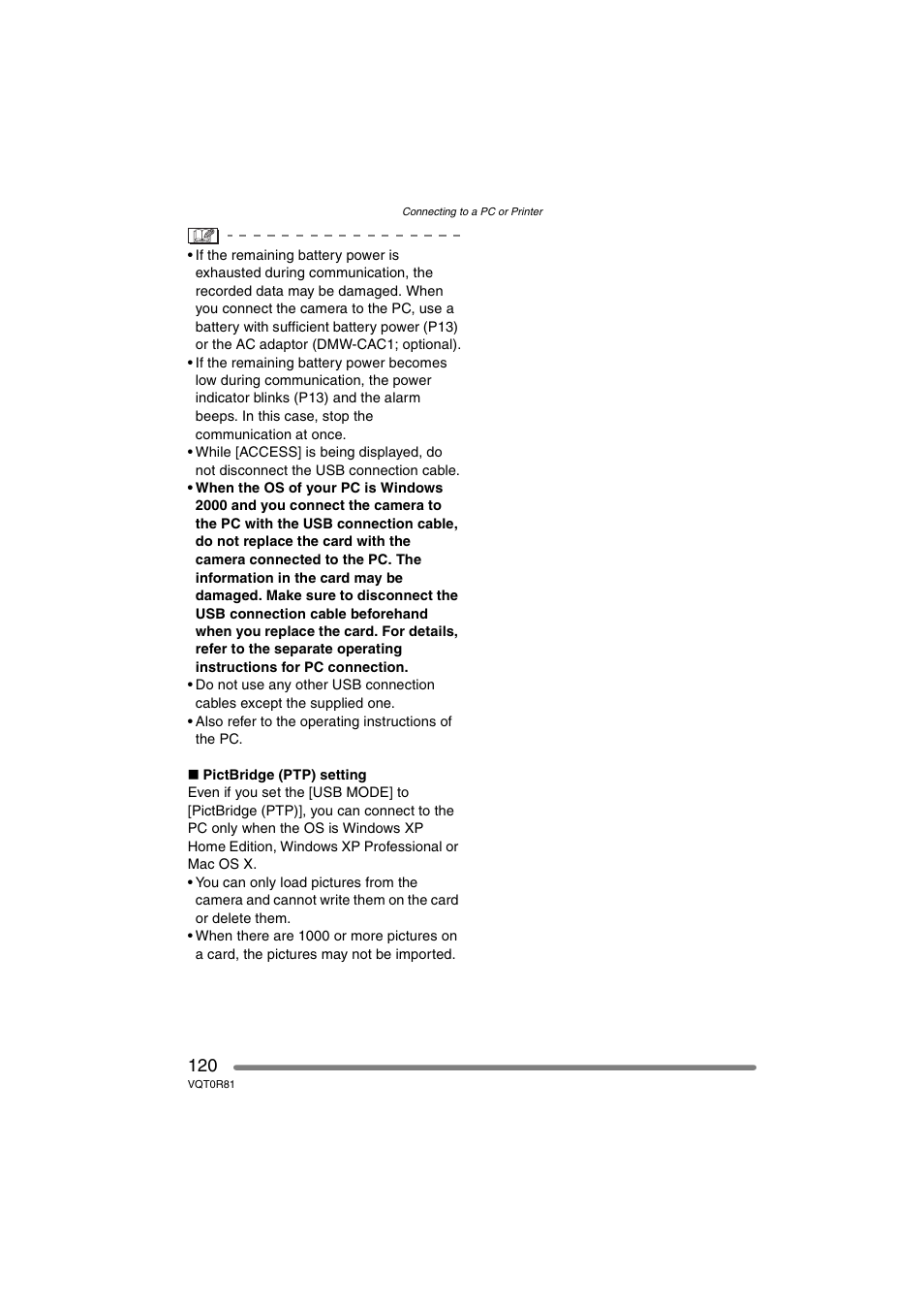 Panasonic DMC-FZ30PP User Manual | Page 120 / 148