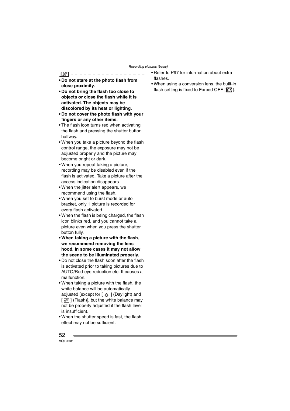 Panasonic DMC-FZ30PP User Manual | Page 52 / 148