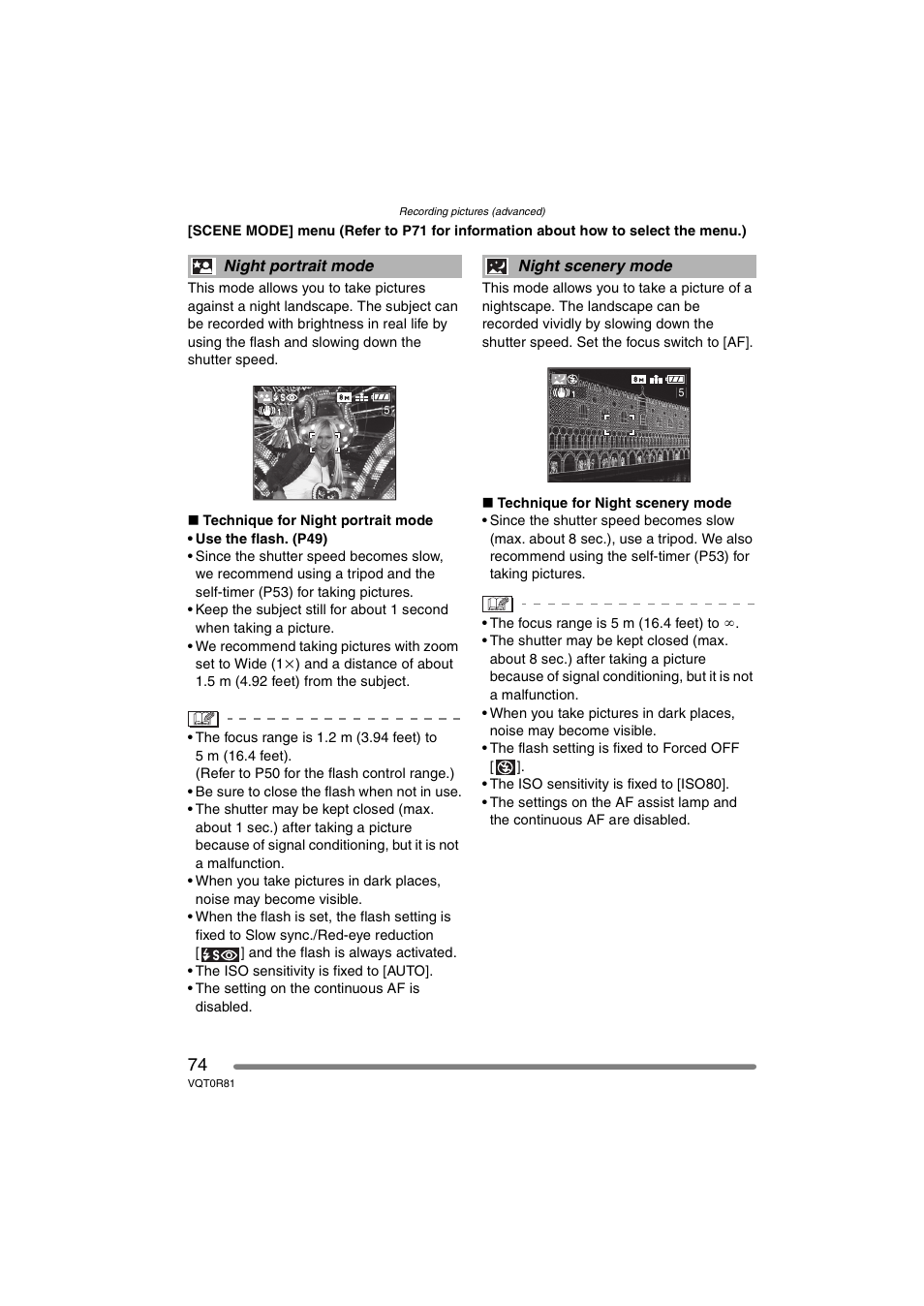Panasonic DMC-FZ30PP User Manual | Page 74 / 148