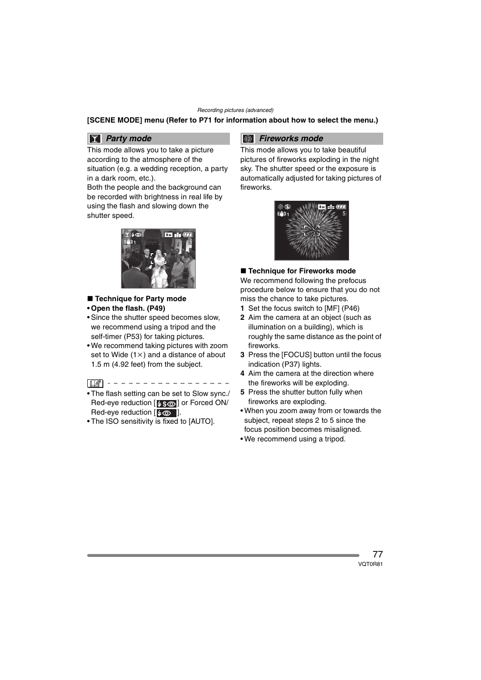 Panasonic DMC-FZ30PP User Manual | Page 77 / 148