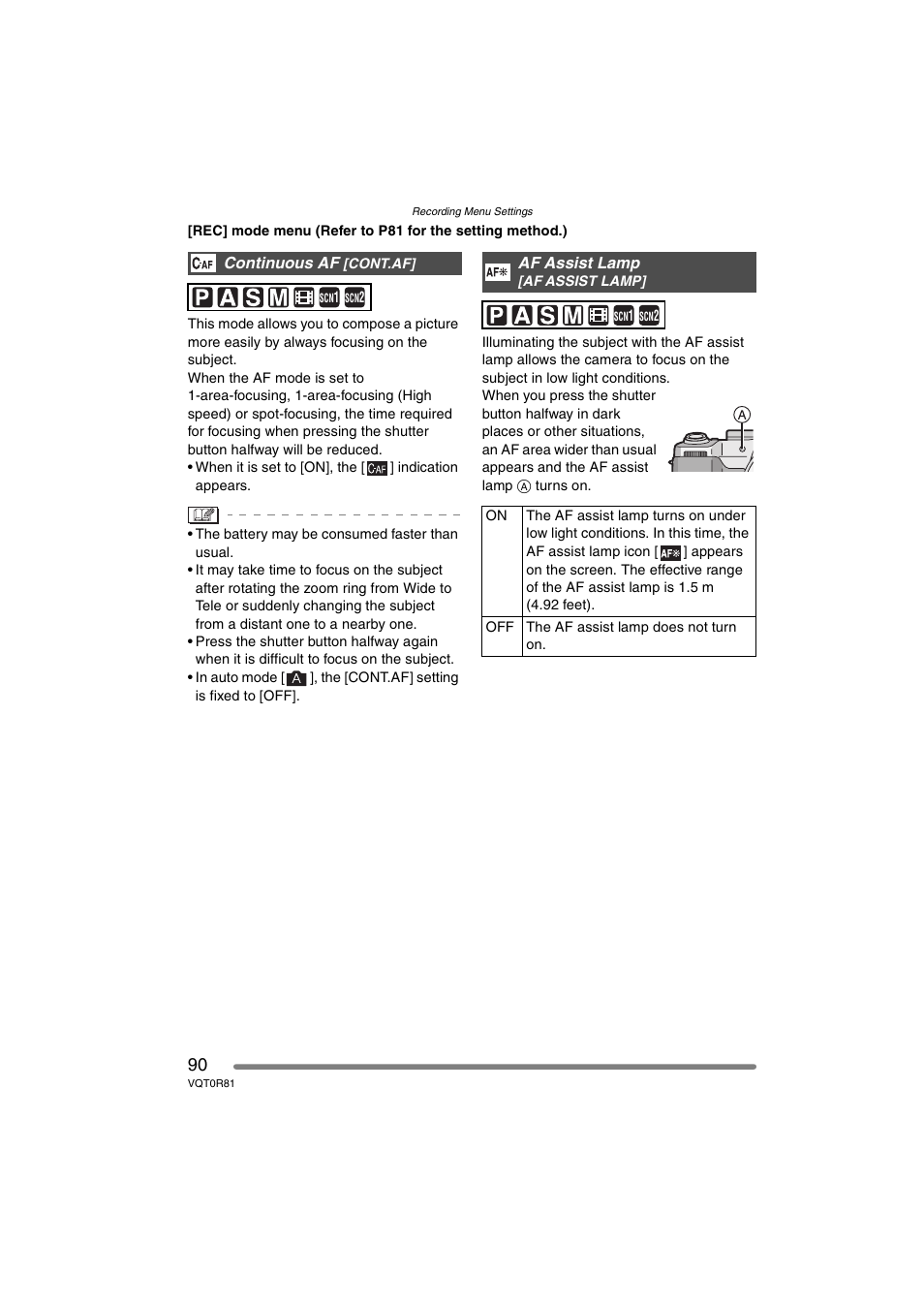 Panasonic DMC-FZ30PP User Manual | Page 90 / 148