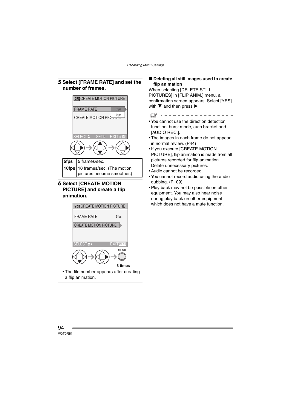 Panasonic DMC-FZ30PP User Manual | Page 94 / 148