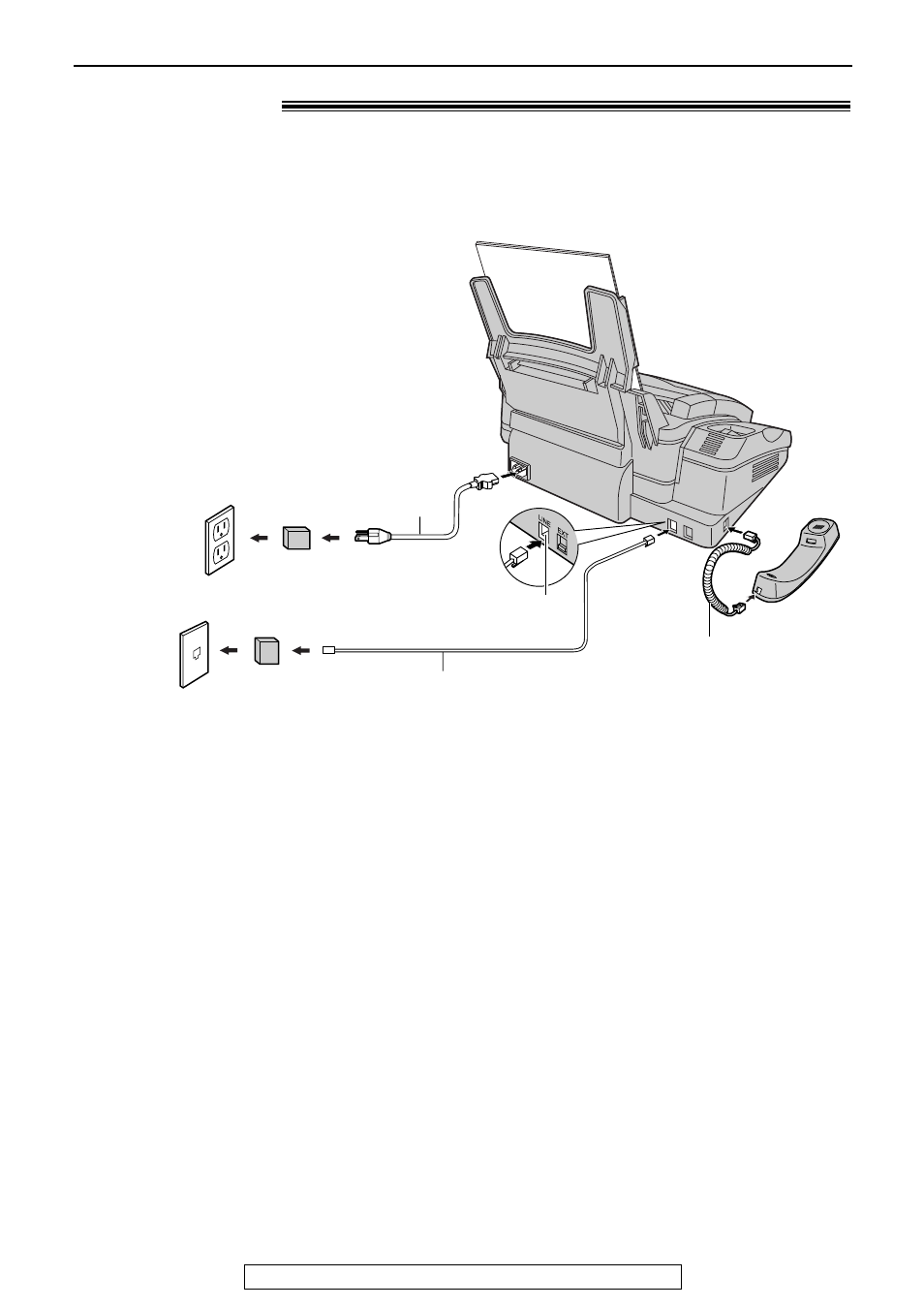 Setup, Connections | Panasonic KX-FP81 User Manual | Page 12 / 76