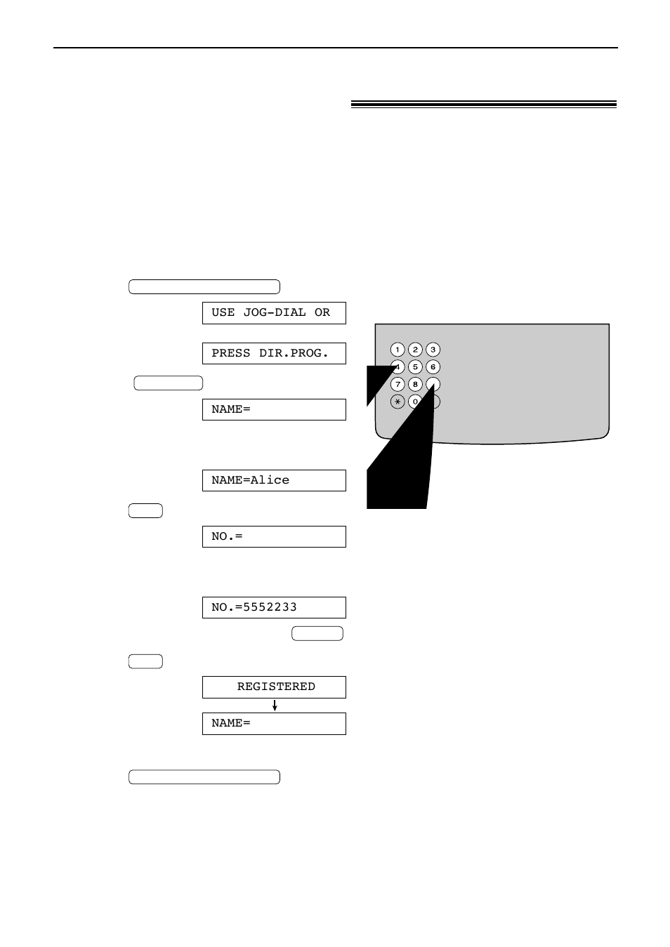 Jog dial | Panasonic KX-FP81 User Manual | Page 20 / 76
