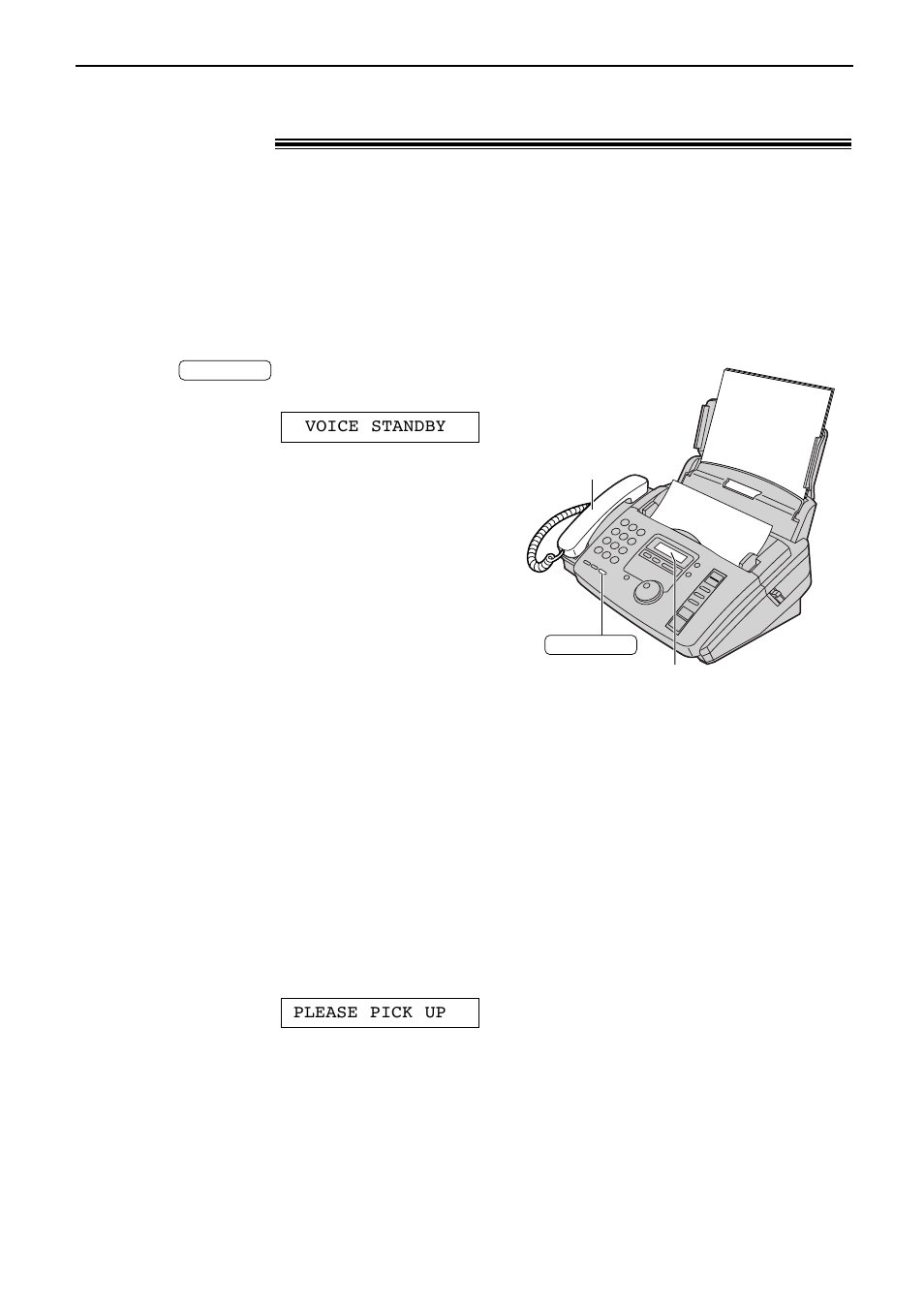 Voice contact | Panasonic KX-FP81 User Manual | Page 25 / 76